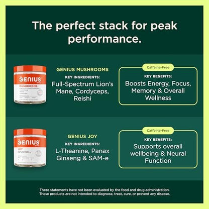 Genius Caffeine – Mikroverkapselte Koffeinkapseln mit verzögerter Freisetzung für sanfte, langanhaltende Energie und Konzentration – ohne Zittern oder Crash – 100 mg pro Kapsel – 100 Portionen – Natürlicher Leistungsbooster