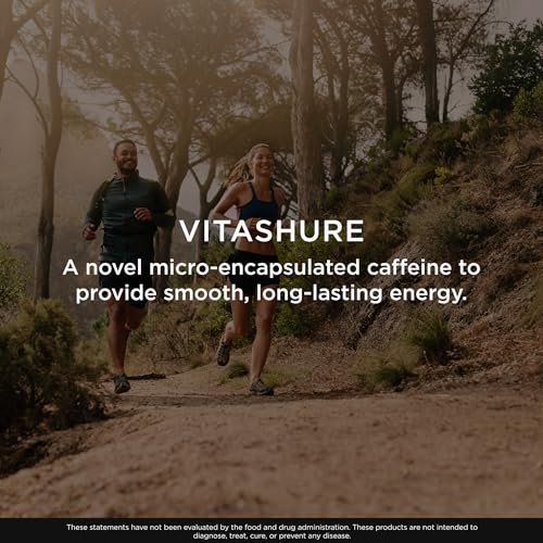 Genius Caffeine – Mikroverkapselte Koffeinkapseln mit verzögerter Freisetzung für sanfte, langanhaltende Energie und Konzentration – ohne Zittern oder Crash – 100 mg pro Kapsel – 100 Portionen – Natürlicher Leistungsbooster