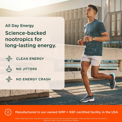Genius Caffeine – Mikroverkapselte Koffeinkapseln mit verzögerter Freisetzung für sanfte, langanhaltende Energie und Konzentration – ohne Zittern oder Crash – 100 mg pro Kapsel – 100 Portionen – Natürlicher Leistungsbooster