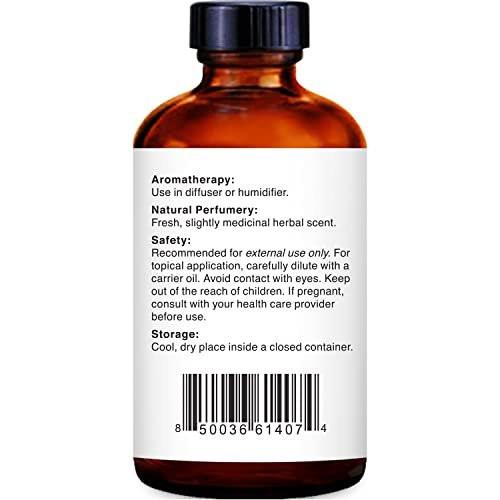 Majestic Pure Rosmarinöl 100% rein und natürlich – 30 ml mit Glaspipette für Diffuser, Aromatherapie, Seifen- und Kerzenherstellung