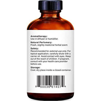 Majestic Pure Rosmarinöl 100% rein und natürlich – 30 ml mit Glaspipette für Diffuser, Aromatherapie, Seifen- und Kerzenherstellung
