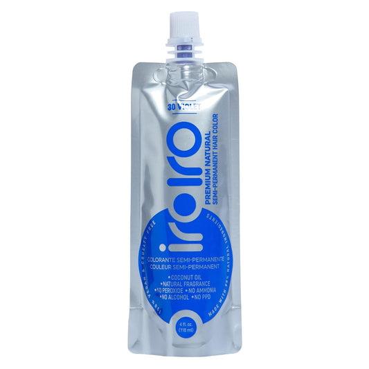 IROIRO Premium Natürliche Semi-Permanente Haarfarbe 30 Violett (118 ml)