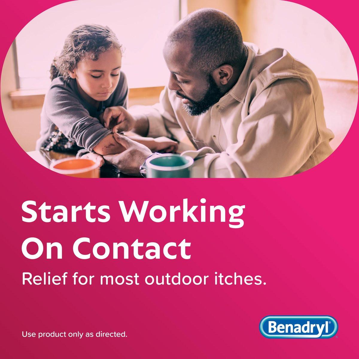 Benadryl Extra Strength Juckreiz-Stopp-Creme, topisches Analgetikum mit Diphenhydramin-HCl & Zinkacetat, Anti-Juckreiz-Salbe für Insektenstiche & Sonnenbrand, 28 g