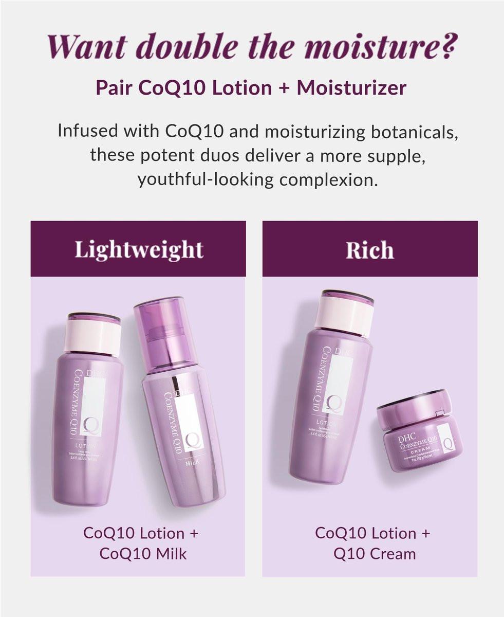 DHC CoQ10 Lotion – Alkoholfreier, feuchtigkeitsspendender Toner für alle Hauttypen, 5,4 fl. oz.