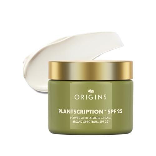 Origins Plantscription SPF 25 Anti-Aging Tagescreme | Feuchtigkeitscreme mit Lichtschutzfaktor zur Reduzierung von feinen Linien | Mit Peptiden und Hyaluronsäure, 50 ml