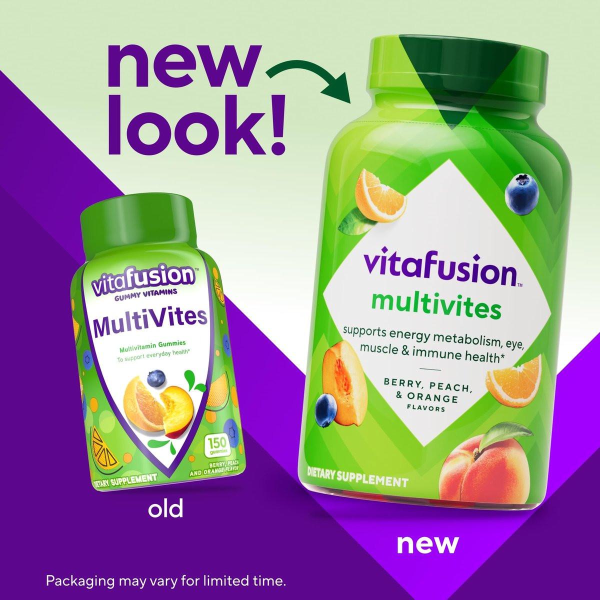 Vitafusion Erwachsene Gummivitamine 120 Stück – Multivitamin für das Immunsystem