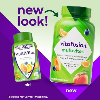 Vitafusion Erwachsene Gummivitamine 120 Stück – Multivitamin für das Immunsystem