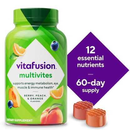 Vitafusion Erwachsene Gummivitamine 120 Stück – Multivitamin für das Immunsystem