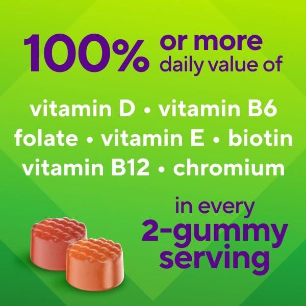 Vitafusion Erwachsene Gummivitamine 120 Stück – Multivitamin für das Immunsystem