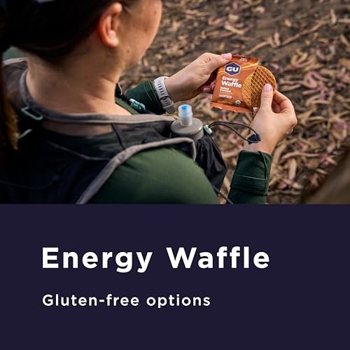 GU Energy Stroopwafel Wild Berry – Sportnahrung Waffel, koffeinfrei, glutenfrei, koscher, 16er Pack