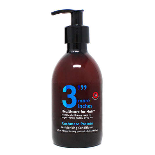 3 More Inches Cashmere Protein Feuchtigkeitsspendender Conditioner 250ml - Tiefenpflege für trockenes, frizziges, geschädigtes Haar - Sulfatfreier Conditioner - Haarpflege von Michael Van Clarke