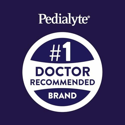 Pedialyte Elektrolyt-Pulver, Hydrationsgetränk für Kinder & Erwachsene, Sortenpaket: Erdbeere, Fruchtpunsch, Traube und Apfel, 24 Pulverbeutel