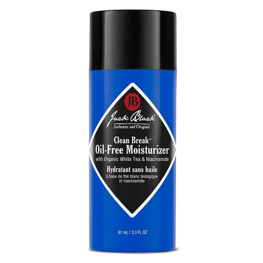 Jack Black Clean Break Oil-Free Feuchtigkeitscreme für Männer, 100 ml – Tägliche Gesichtspflege, ölfreie Lotion, matte Hautpflege