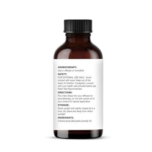Majestic Pure Weihrauch Ätherisches Öl mit Glaspipette – 100% rein und natürlich – Ätherisches Öl für Diffuser, Aromatherapie, Seifen- und Kerzenherstellung – 30 ml