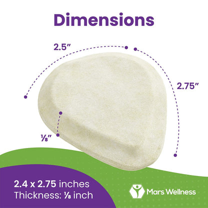 Metatarsal-Filz-Fußpolster, zugeschnitten (3,2 mm dick) – Hergestellt in den USA – Filz-Metatarsal-Pads für Damen und Herren – Ballenpolster – 6 Paar (12 Stück)