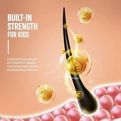Dabur Amla Haaröl für Kinder – Pflegendes Öl mit Oliven- und Mandelextrakten, stärkt, macht weich und pflegt, sanfte Pflege für alle Haartypen, ideales tägliches Haaröl für Kinder, 200 ml