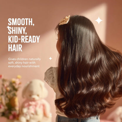 Dabur Amla Haaröl für Kinder – Pflegendes Öl mit Oliven- und Mandelextrakten, stärkt, macht weich und pflegt, sanfte Pflege für alle Haartypen, ideales tägliches Haaröl für Kinder, 200 ml