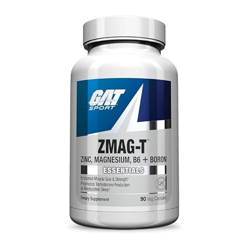 GAT Sport Essentials ZMAG-T – Zink, Magnesium, B6 + Boron, 90 vegane Kapseln