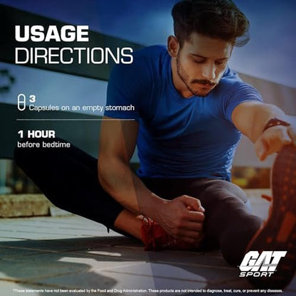 GAT Sport Essentials ZMAG-T – Zink, Magnesium, B6 + Boron, 90 vegane Kapseln
