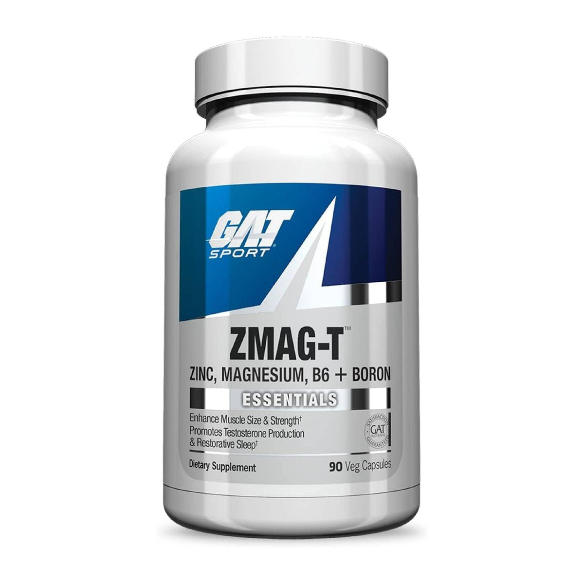 GAT Sport Essentials ZMAG-T – Zink, Magnesium, B6 + Boron, 90 vegane Kapseln