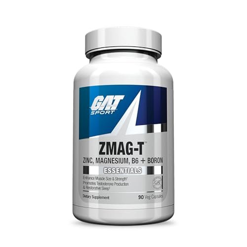 GAT Sport Essentials ZMAG-T – Zink, Magnesium, B6 + Boron, 90 vegane Kapseln