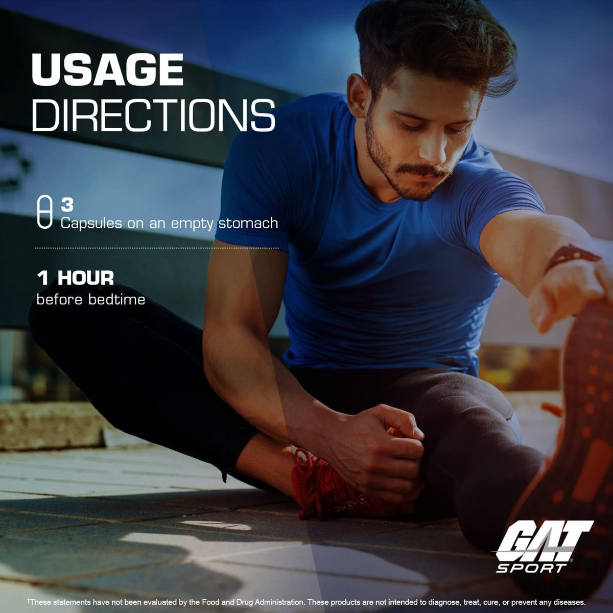 GAT Sport Essentials ZMAG-T – Zink, Magnesium, B6 + Boron, 90 vegane Kapseln