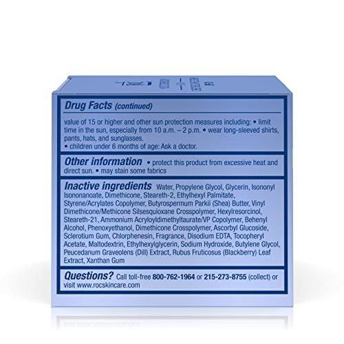 RoC Multi Correxion 5 in 1 Anti-Aging Creme für Hals, Dekolleté und Gesicht mit LSF 30, Feuchtigkeitscreme mit Vitamin E, 48 ml