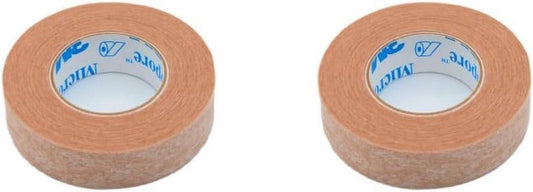 3M Micropore Chirurgisches Tape Beige 1,27 cm Breit – 2 Rollen