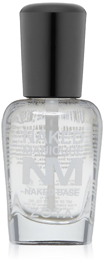 ZOYA Naked Manicure Base Coat – Klarer Nagellack-Unterlack, 0,5 fl. oz.