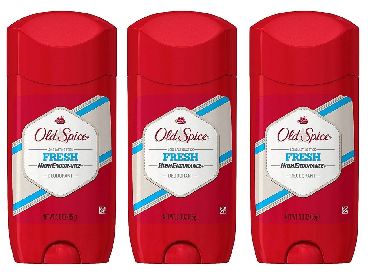 Old Spice High Endurance Deodorant Fresh 3 Unzen (3er-Pack) – Lang anhaltender Frischeduft für Herren