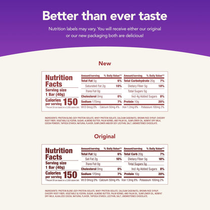 think! Protein Riegel mit Chicorée-Wurzel für Ballaststoffe, Verdauungsunterstützung, glutenfrei mit Molkenproteinisolat, S'mores, Snackriegel ohne künstliche Süßstoffe, 1,4 oz (10er Pack)