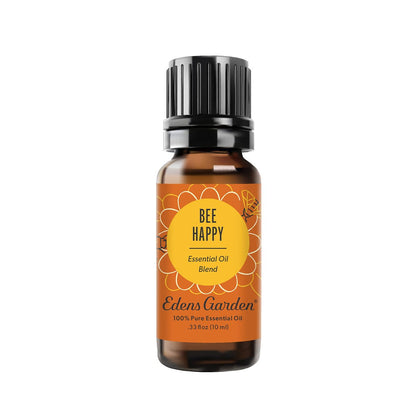 Edens Garden Bee Happy Bio-Ölmischung – 100 % reine, unverdünnte, natürliche, therapeutische Aromatherapie-Mischung für Diffuser, Duftlampen und Luftbefeuchter – 10 ml