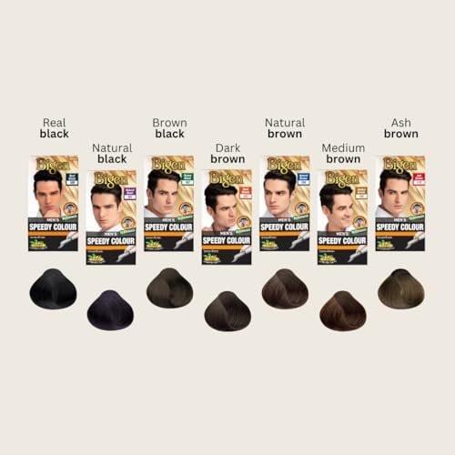 Bigen Mens Speedy Hair Colour 105 Mittelbraun – Schnelle & Deckende Haarfarbe für Männer