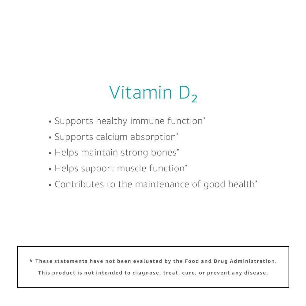 Vitamin D2 2000 IE – vegane Kapseln für starke Knochen & Immunsystem, 65 Stück (2-Monatsvorrat)