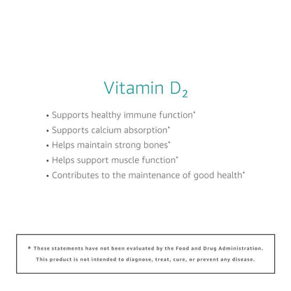 Vitamin D2 2000 IE – vegane Kapseln für starke Knochen & Immunsystem, 65 Stück (2-Monatsvorrat)