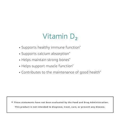 Vitamin D2 2000 IE – vegane Kapseln für starke Knochen & Immunsystem, 65 Stück (2-Monatsvorrat)