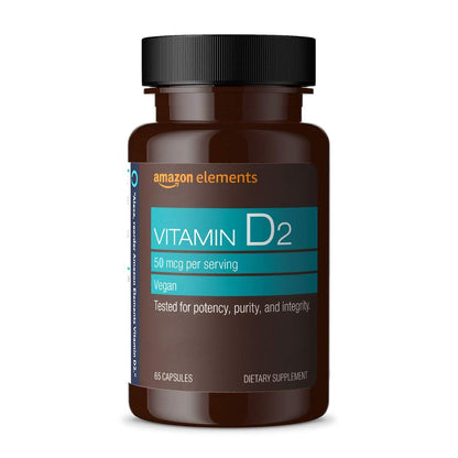 Vitamin D2 2000 IE – vegane Kapseln für starke Knochen & Immunsystem, 65 Stück (2-Monatsvorrat)