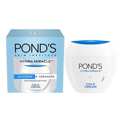 POND'S Feuchtigkeits-Creme Cold Cream, 100 ml – Reichhaltige Gesichtscreme für trockene Haut
