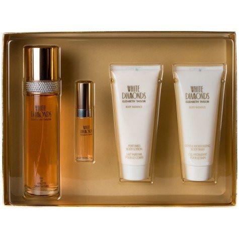 Elizabeth Taylor White Diamonds Geschenkset EDT + Körperlotion (jeweils 100 ml)