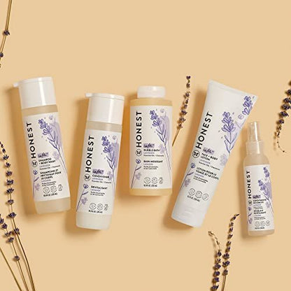 The Honest Company Schaumbad & Baby-Waschschaum, Tränenfrei, Hypoallergen, Natürliche Formel, Lavendel Beruhigender Duft, 355 ml