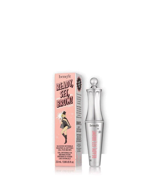 Benefit Ready Set Brow 24-Stunden Transparenter Augenbrauen-Gel zum Formen und Fixieren, 0,06 Fl Oz