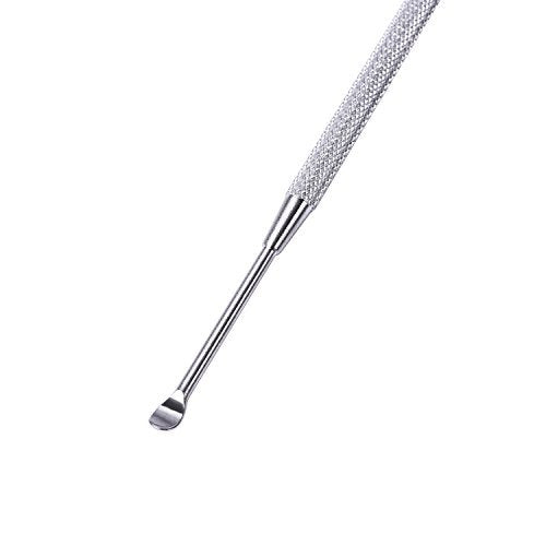 Mudder Ohrlöffel aus Edelstahl – Ohrenschmalzentferner mit Aufbewahrungsbox, 304er Edelstahl, Silber, 12 cm