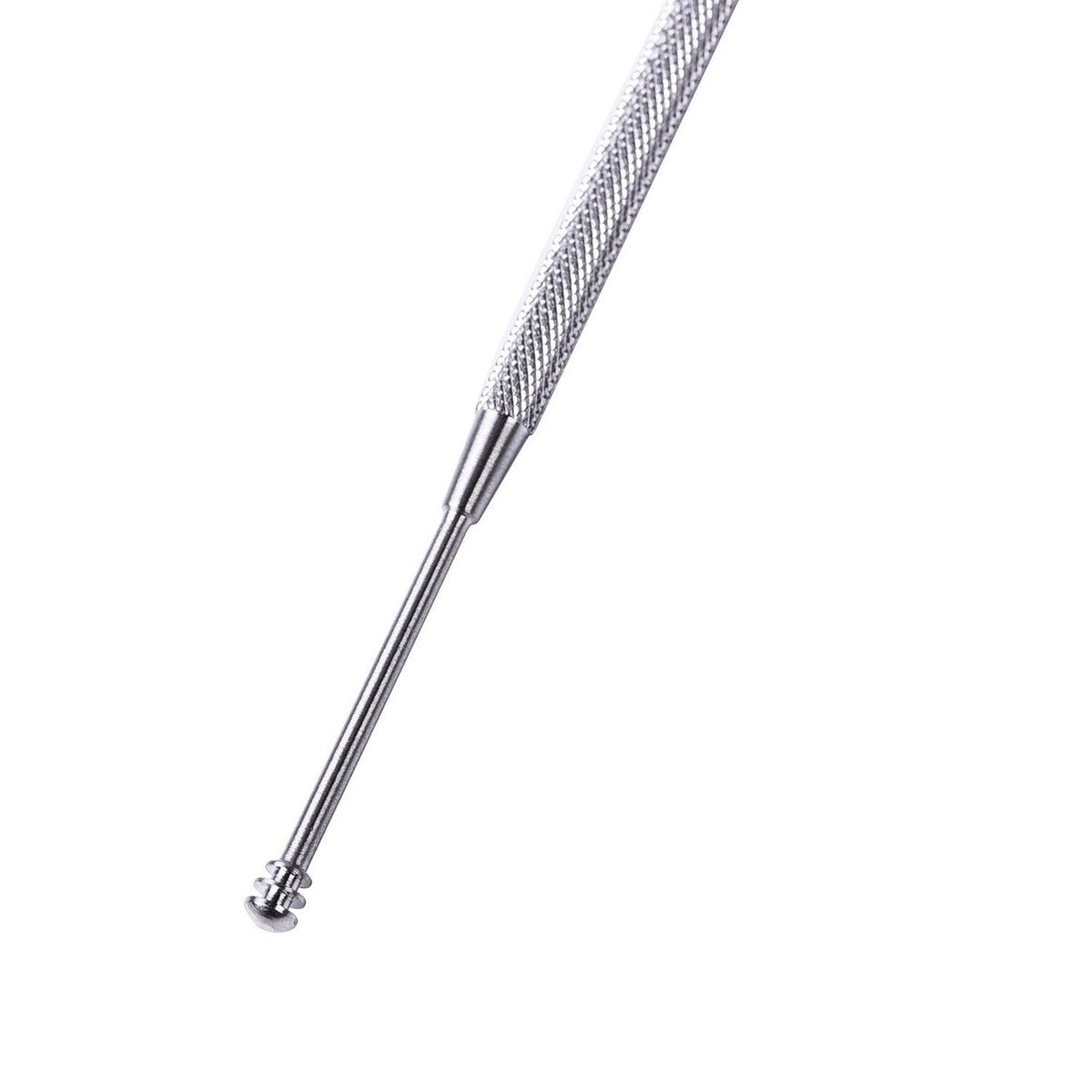 Mudder Ohrlöffel aus Edelstahl – Ohrenschmalzentferner mit Aufbewahrungsbox, 304er Edelstahl, Silber, 12 cm