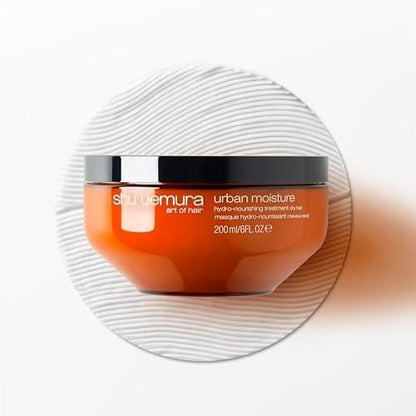 Shu Uemura Art of Hair Urban Moisture Tiefenfeuchtigkeits-Haarmaske – Pflegt, glättet und verleiht Glanz für trockenes Haar, 177 ml