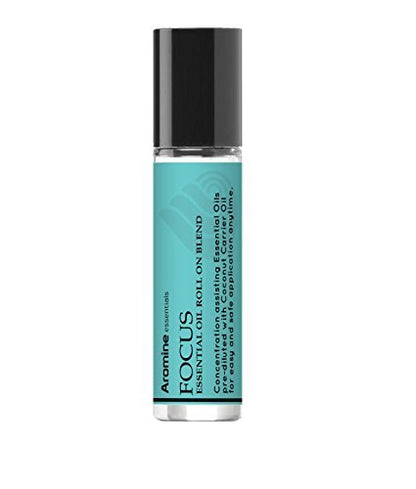 Focus Roll-On mit ätherischen Ölen, vorverdünnt 10 ml – Konzentrationshilfe für Studium und Arbeit