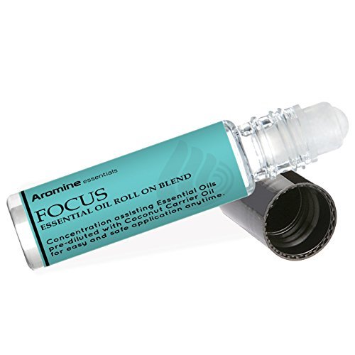 Focus Roll-On mit ätherischen Ölen, vorverdünnt 10 ml – Konzentrationshilfe für Studium und Arbeit