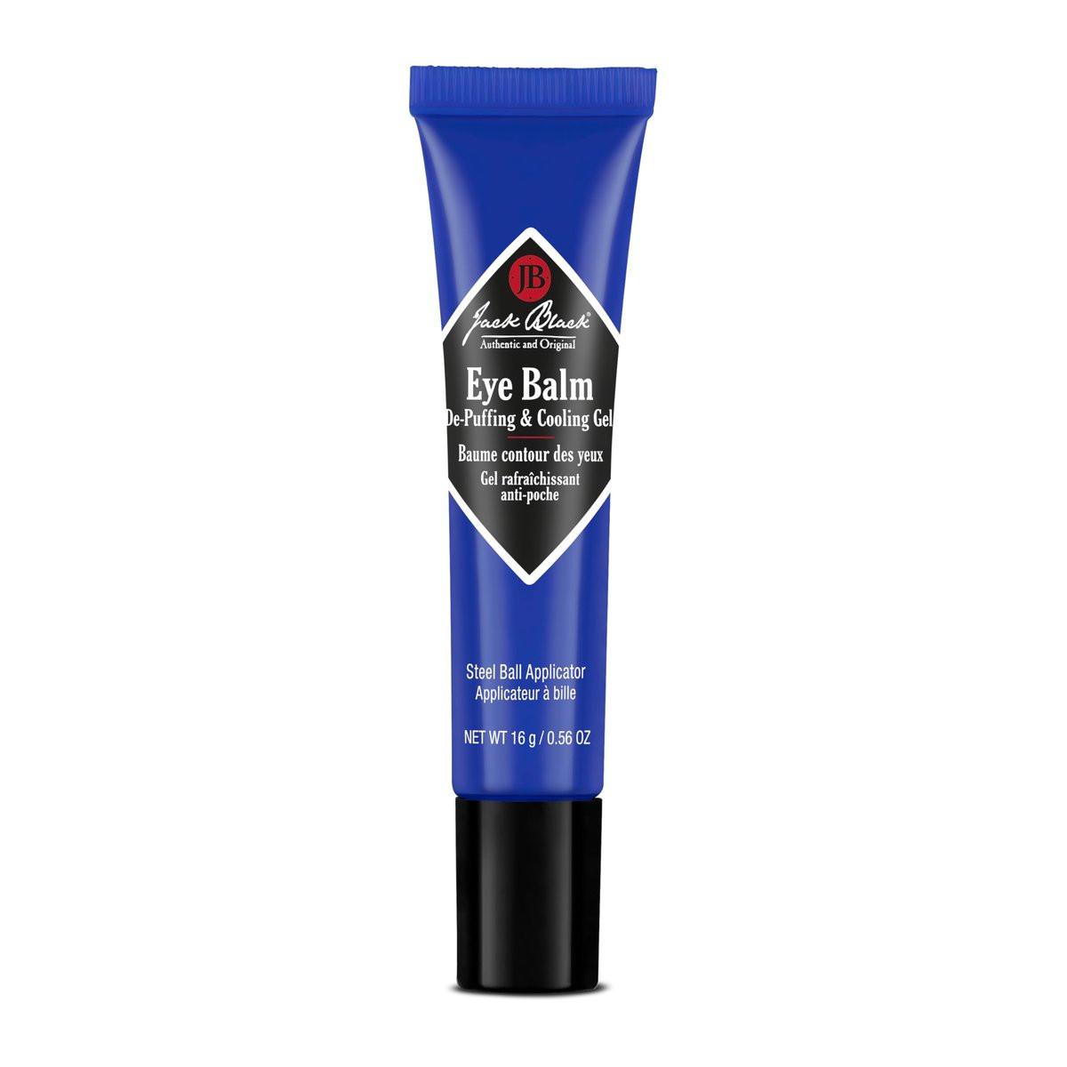 Jack Black Eye Balm De-Puffing & Cooling Gel – Abschwellendes & kühlendes Augen-Gel, 0,56 Unzen
