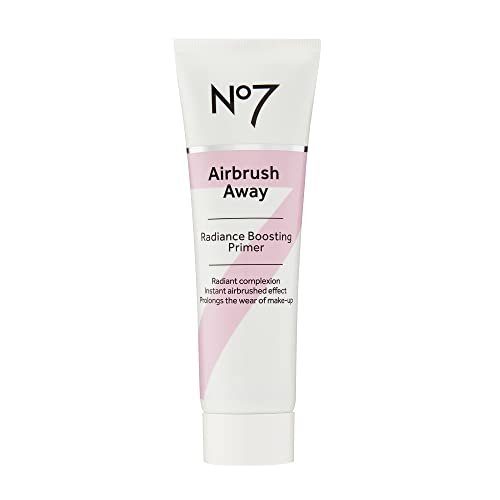 No7 Airbrush Away Radiance Boosting Foundation Primer – Illuminierender Primer für makellosen Teint, 30 ml