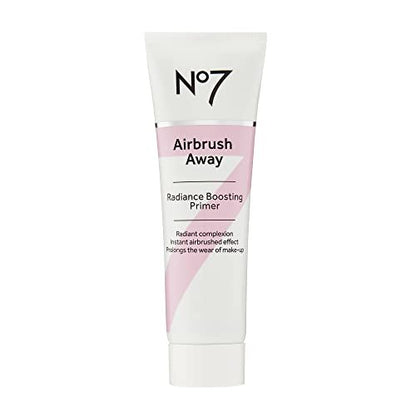 No7 Airbrush Away Radiance Boosting Foundation Primer – Illuminierender Primer für makellosen Teint, 30 ml