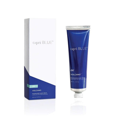 Capri Blue Feuchtigkeitsspendende Handcreme Reisegröße – Signature Kollektion – Pflegende Handcreme für trockene, rissige Hände mit Jojobaöl & Sheabutter – Handtaschen Essentials für die Hautpflege (Volcano, 3,4 oz)